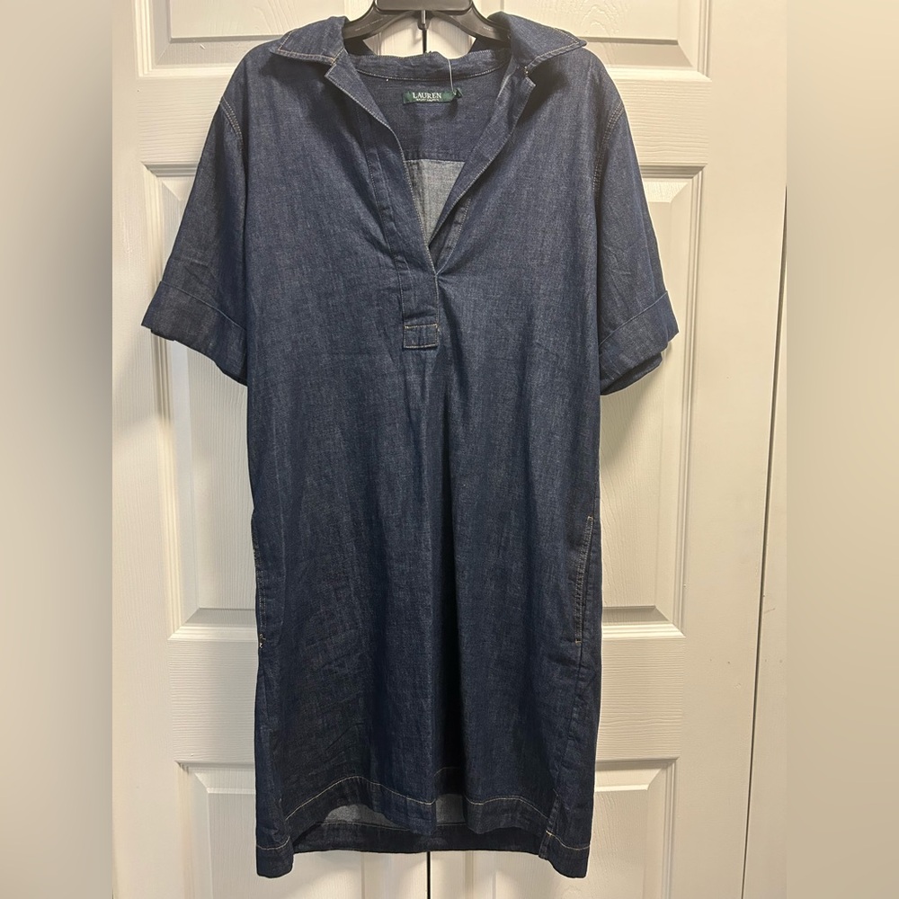 Ralph Lauren, Large,Denim material.